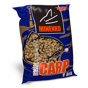 Пеллетс Minenko Master Carp Honey 10мм 1 кг (Мёд)   Желтый
