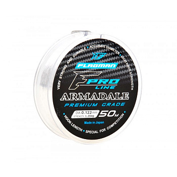 Поводочная леска F-fishing Armadale Premium Grade  50м 1,39кг/0,122мм (Прозрачная) 