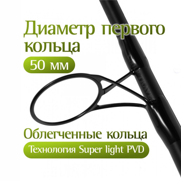 Удилище карповое EastShark Gazer 13ft  1