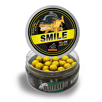 Бойлы тонущие Minenko Насадочные SMILE Squid&octopus 14мм 100 г (Кальмар и осьминог) 